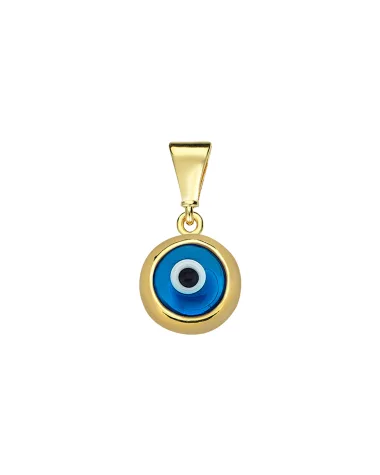 9CT Y/G DOUBLE SIDED E.EYE 8mm